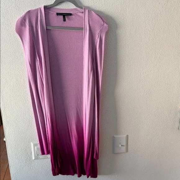 Pink Ombre Long Cardigan - Picture 6 of 6
